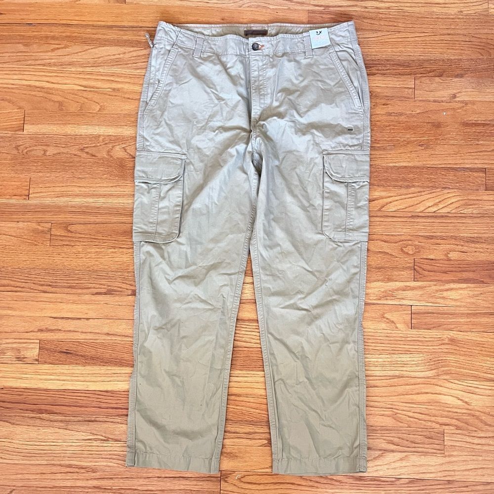 Outdoor Life Tan Cotton Cargo Pants | 40 x 32
